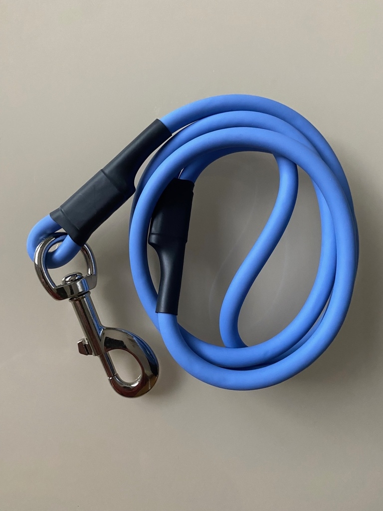 Οδηγός κορδόνι TPU φωσφοριζέ ΜΠΛΕ 8mm